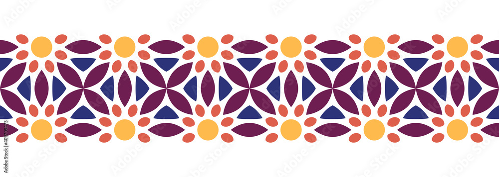 Abstract Flower Crop Circle Design Vector Download