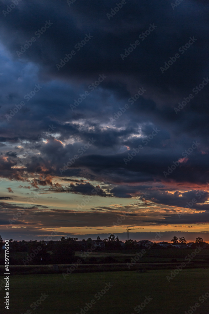 Fototapeta premium Abendstimmung 