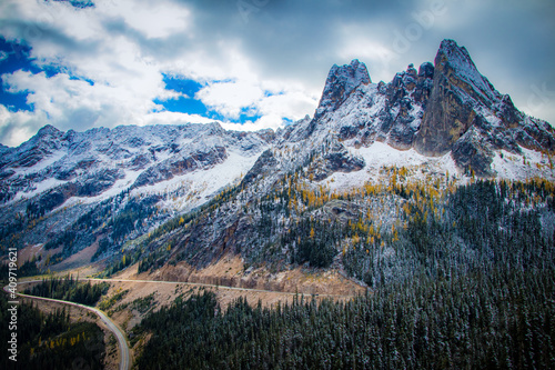 Liberty Bell Mountain, Washington Pass, Washington photo