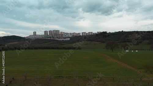 takeoff fields to buildings