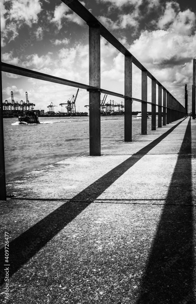 Obraz premium Hamburger Hafen