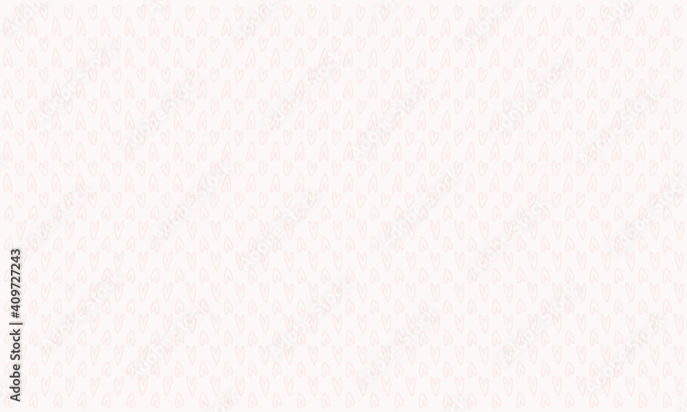 pink pattern of drawn hearts. pink pattern of drawn hearts.