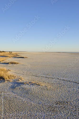 Namibia: At the boarder of the Etosha salt pans