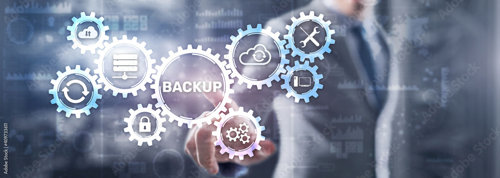 Backup Data recovery Cybersecurity. Mixed media technology concept. Backup Data recovery Cybersecurity. Mixed media technology concept.