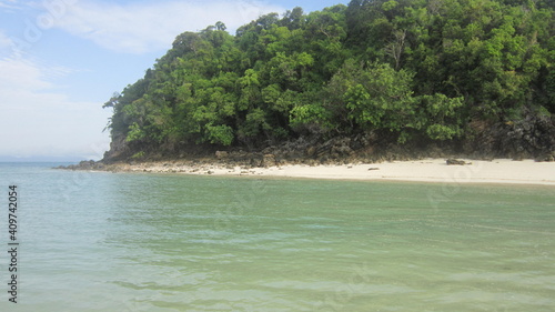 Beutifull Island beach in Krabi Thailand