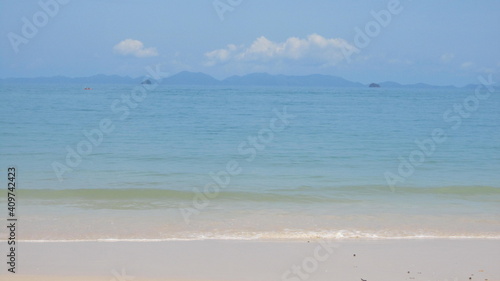 Beutifull Island beach in Krabi Thailand