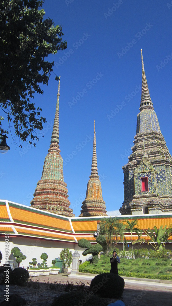 Fototapeta premium Beautifull Bangkok city detail view 