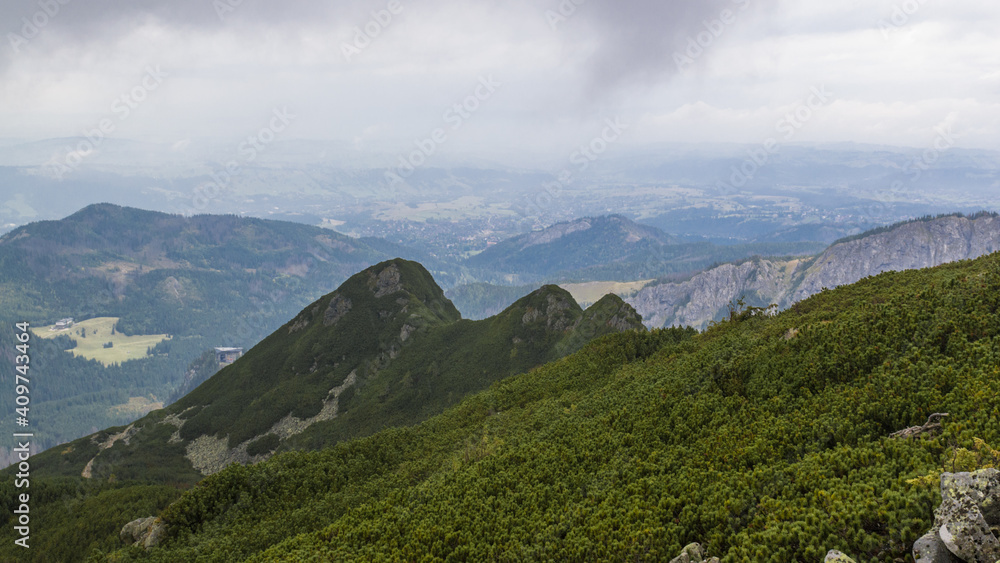 Naklejka premium Tatra Mountains, National Park, Poland.
