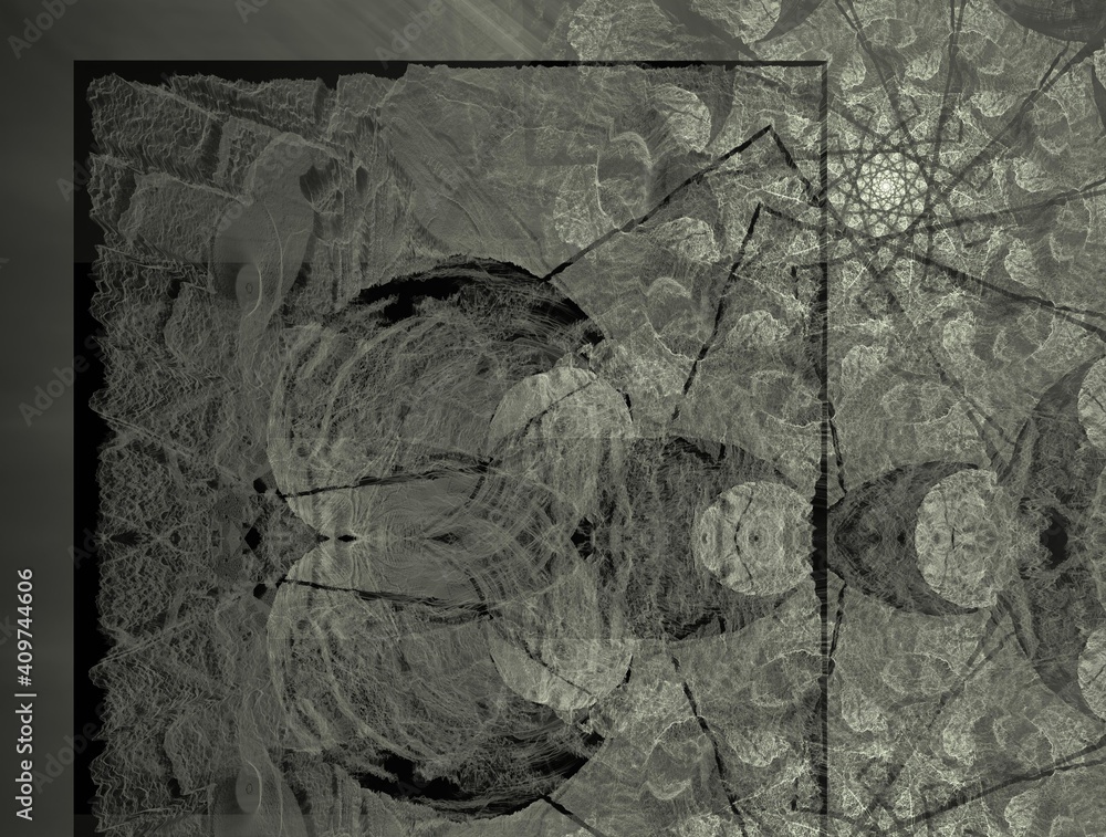 Fototapeta premium Imaginatory fractal background Image