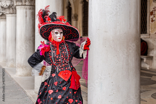 Mask in carnival of Venice