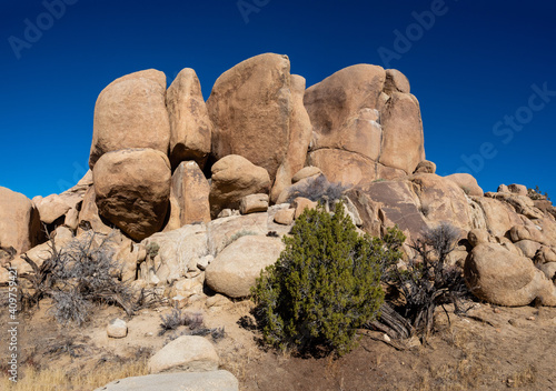 Boulders in Yucca Valley, California