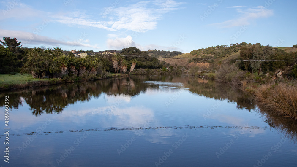 Fototapeta premium Avila Beach, California Bob Jones Trail, Hike in California