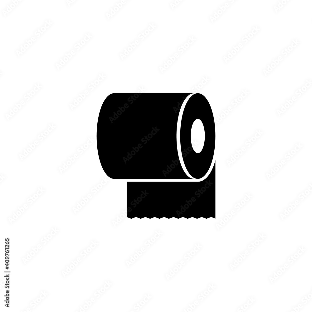 Toilet paper icon. Restroom, wc symbol. Toilet paper icon. Restroom, wc symbol.