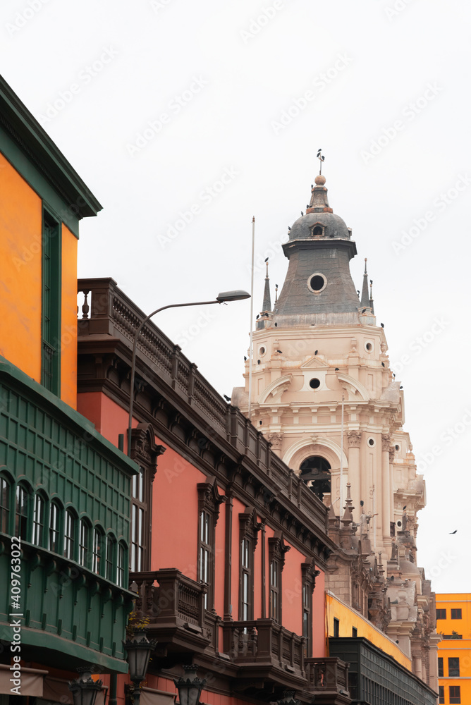 Historical Center of Lima, Peru.