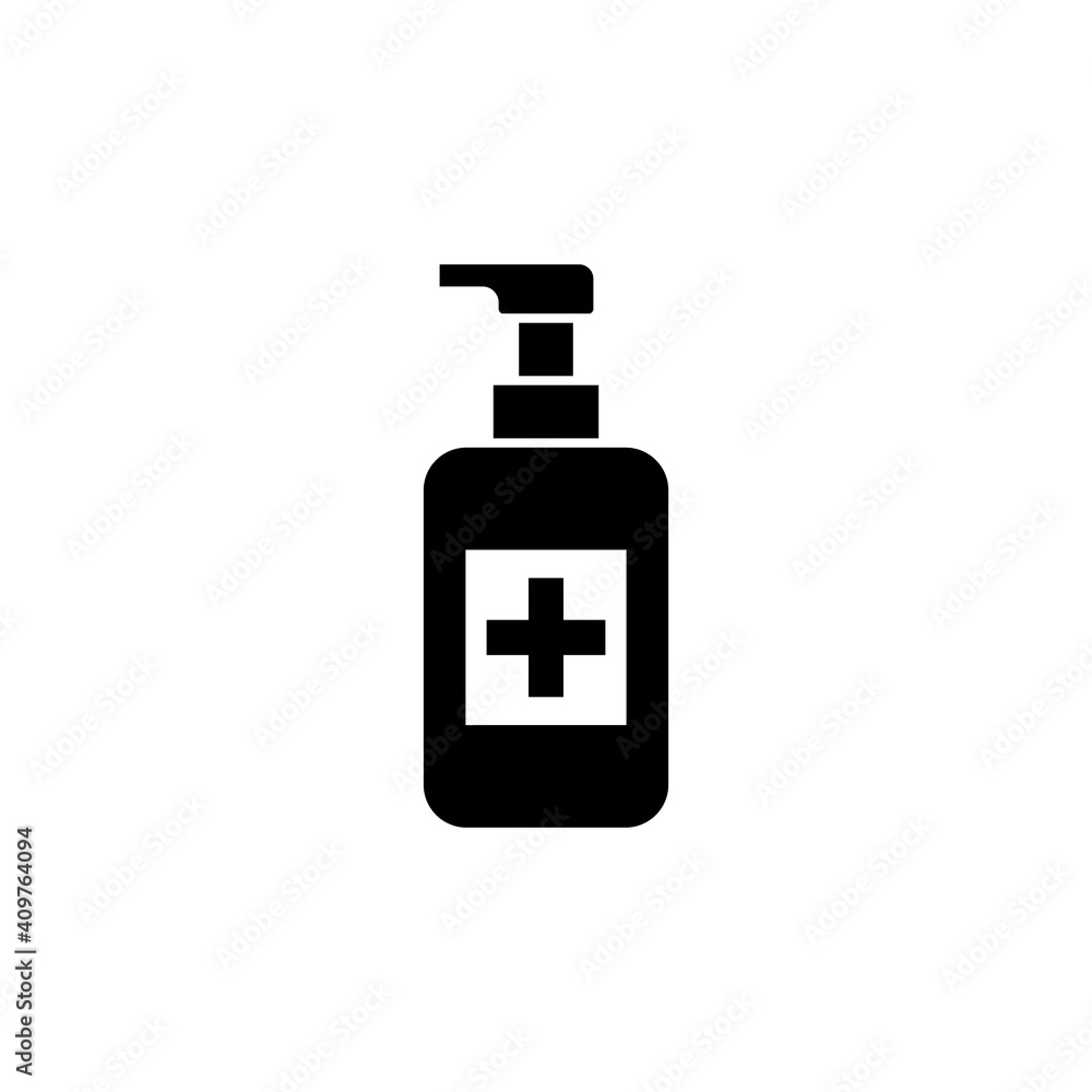 Hand sanitizer icon in trendy style isolated on white background. Symbol for your web site design, logo, app, UI. Hand sanitizer icon in trendy style isolated on white background. Symbol for your web site design, logo, app, UI.