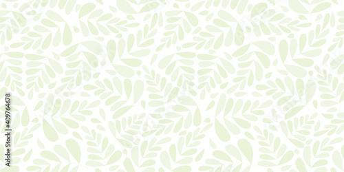 Organic motif, botanical motif background. Seamless pattern.Vector.スタイリッシュな有機的パターン