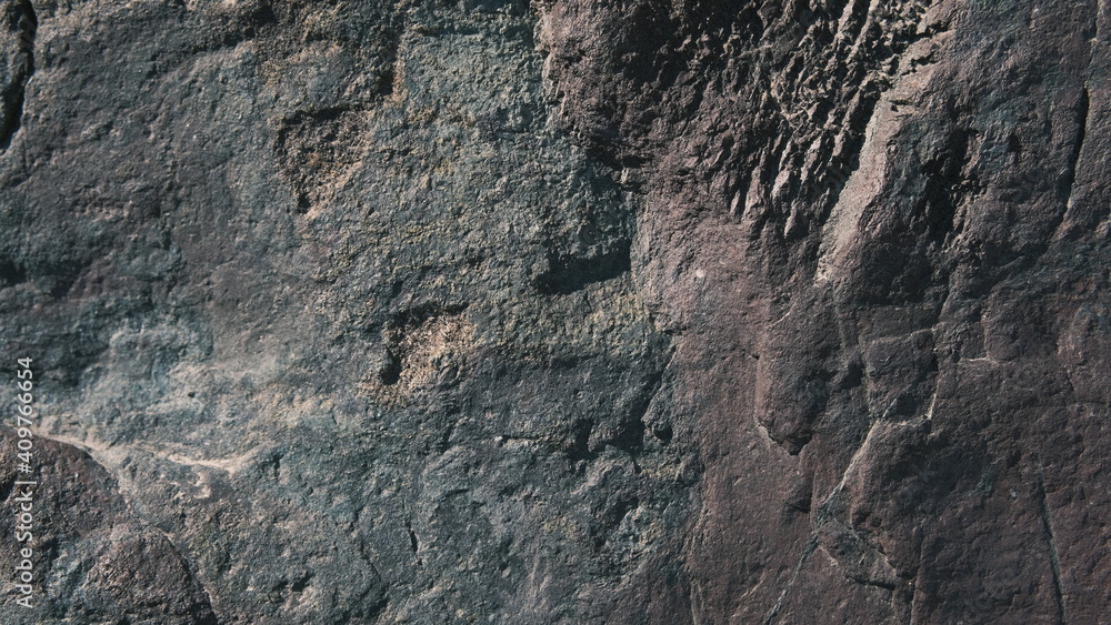 stone texture with green and purple tint