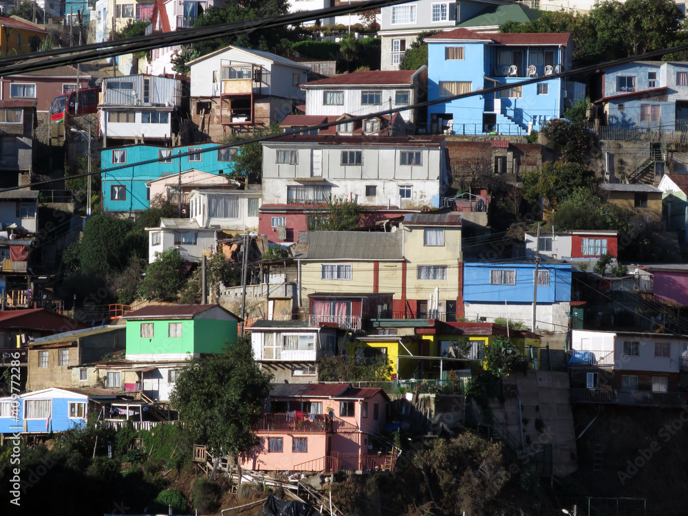 Fototapeta premium Valparaiso Chile city and colors