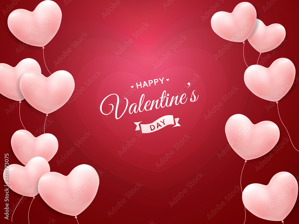 Happy Valentine's Day Greeting Card Happy Valentine's Day Greeting Card