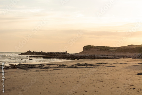 beach at sunset