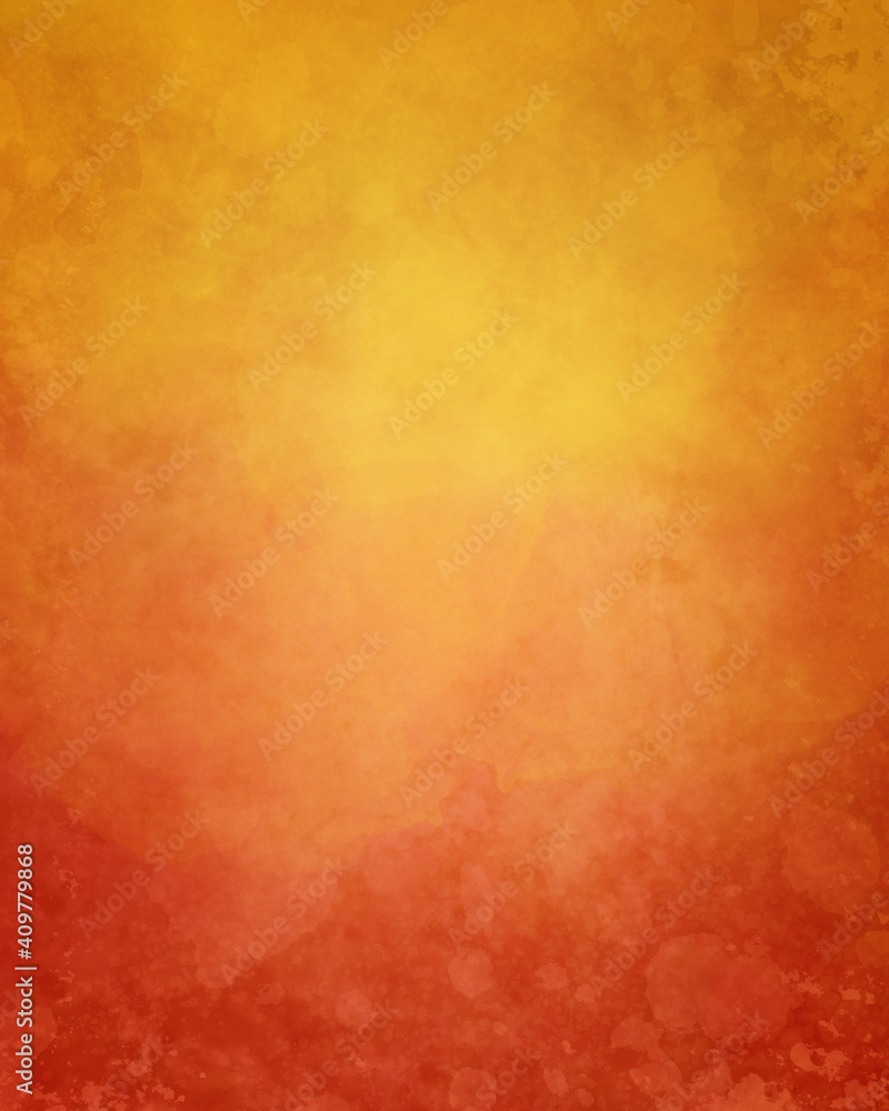 Gold red and orange background with faint distressed vintage texture