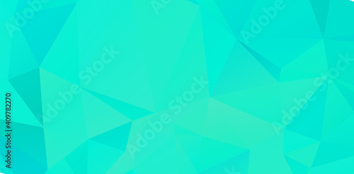 Blue vivid polygonal mosaic background, creative design templates Illustration