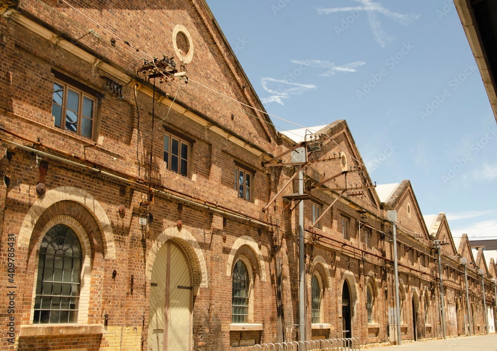 Carriageworks arts centre in Redfern, Sydney, New South Wales, Australia