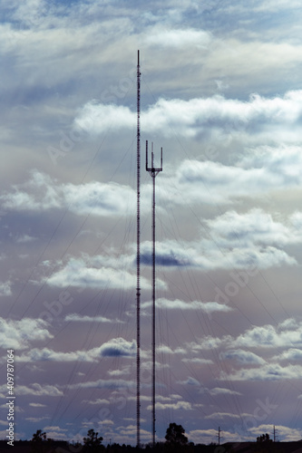 Radio Towers in Oklahoma City