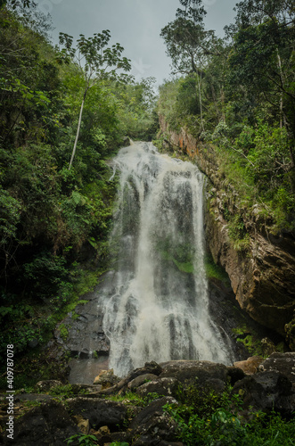 Paccha waterfall in Moyobamba - Peru