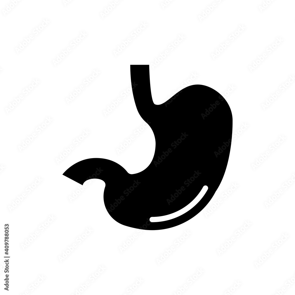 stomach icon design vector template stomach icon design vector template