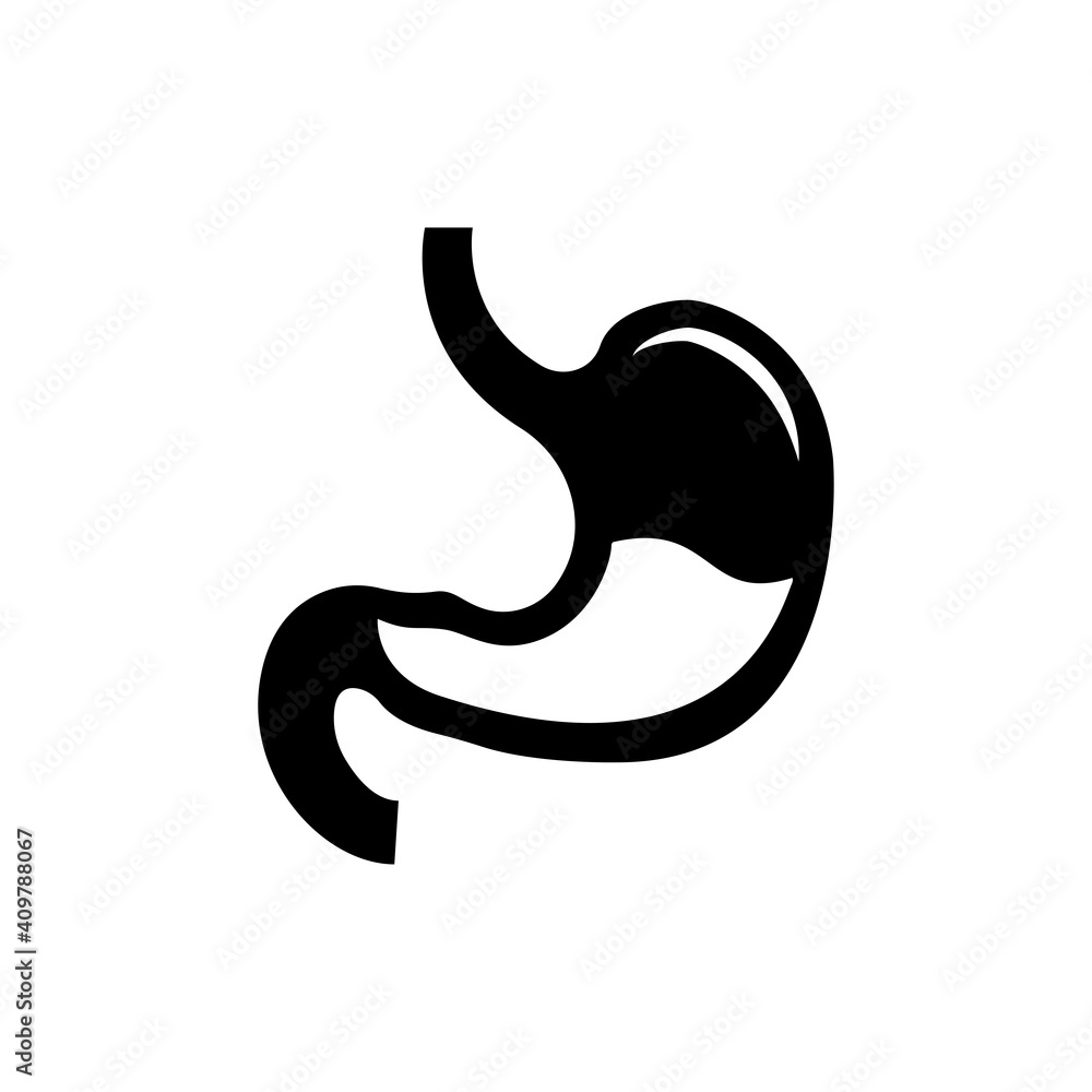 stomach icon design vector template stomach icon design vector template