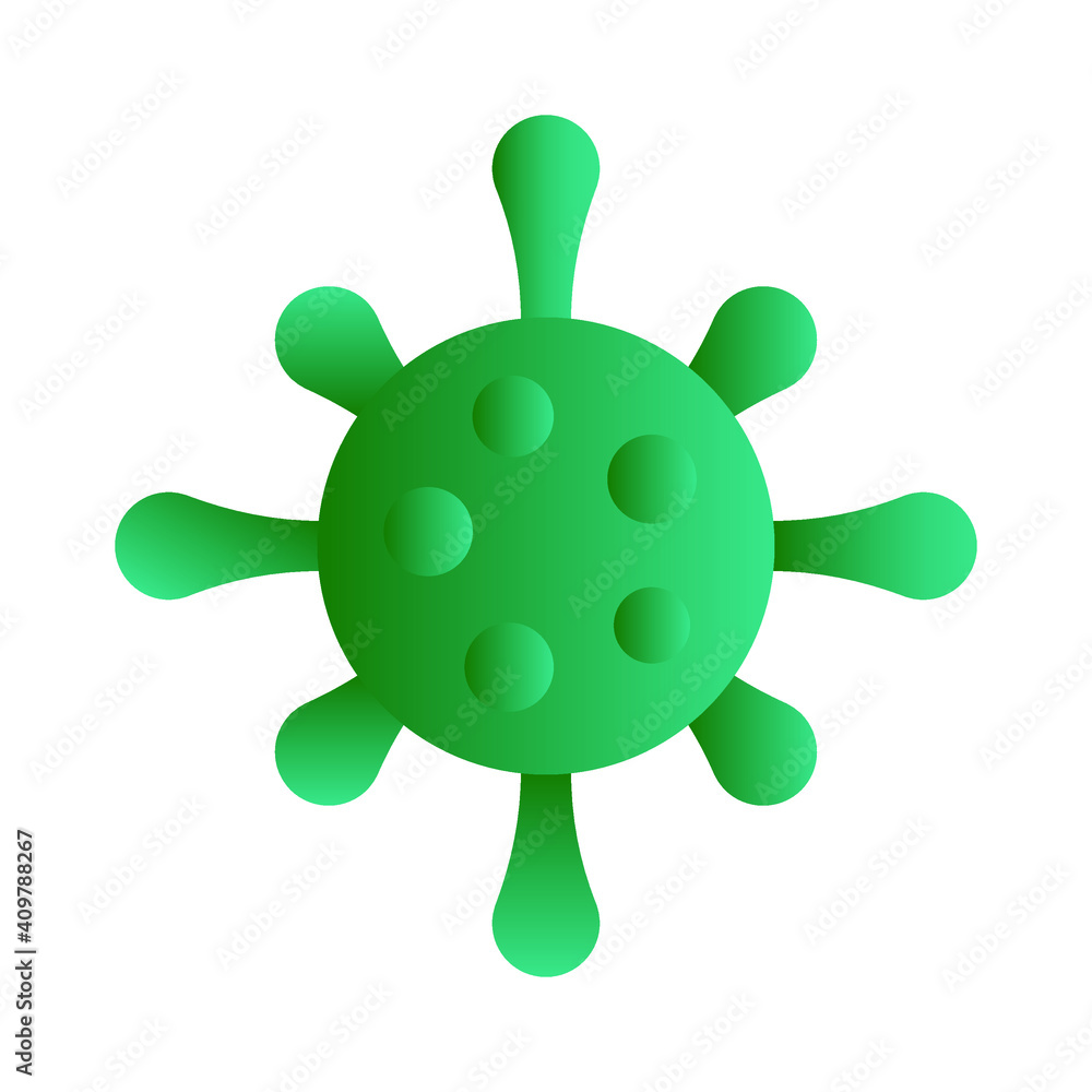 Germ Coronavirus Micro Icon Vector Illustration Germ Coronavirus Micro Icon Vector Illustration