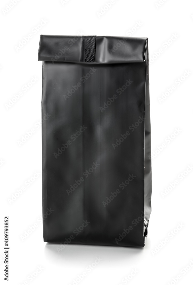 Blank paper bag on white background Blank paper bag on white background