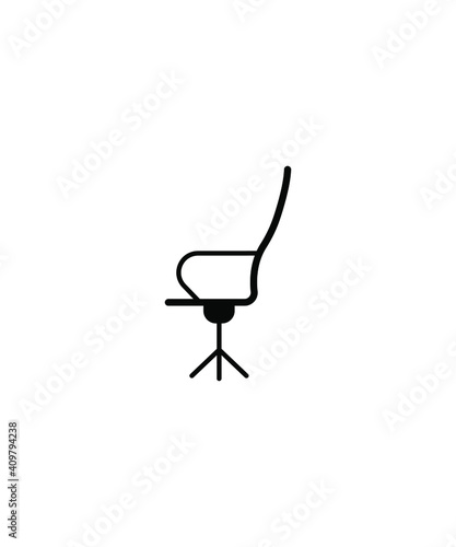 chair icon,vector best flat icon.
