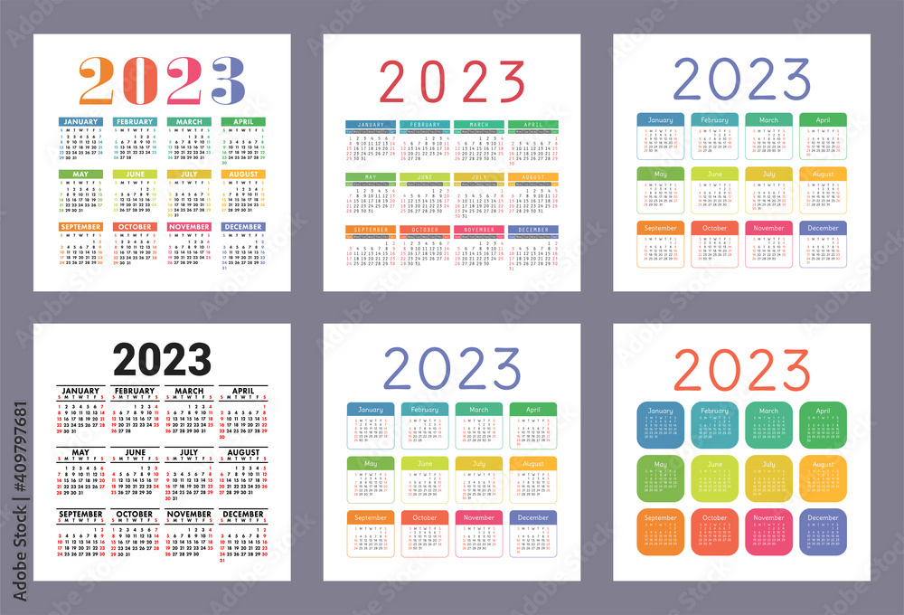 calendar-2023-year-english-colorful-vector-set-square-wall-or-pocket