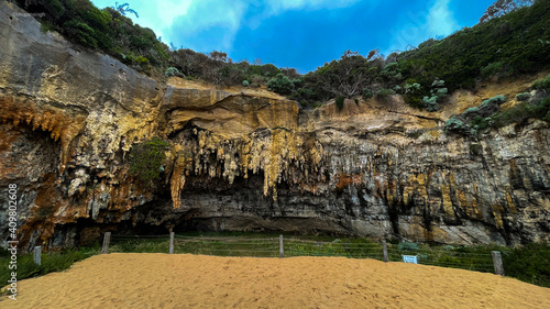 cave with sky
