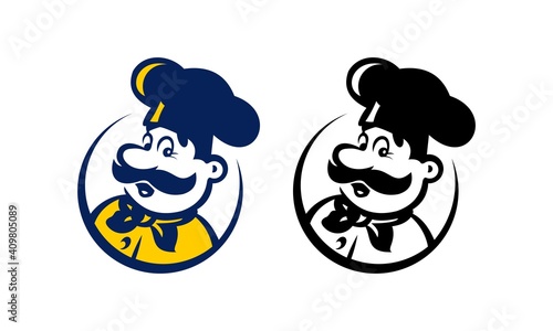 Fat Cheff Silhouette Logo