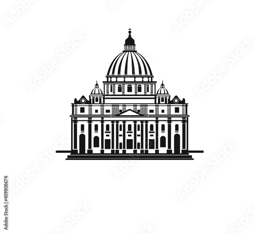 CATHOLIC CHURCH OF SAN PIETRO ROME ITALIAN HISTORICAL ARTISTIC MONUMEN