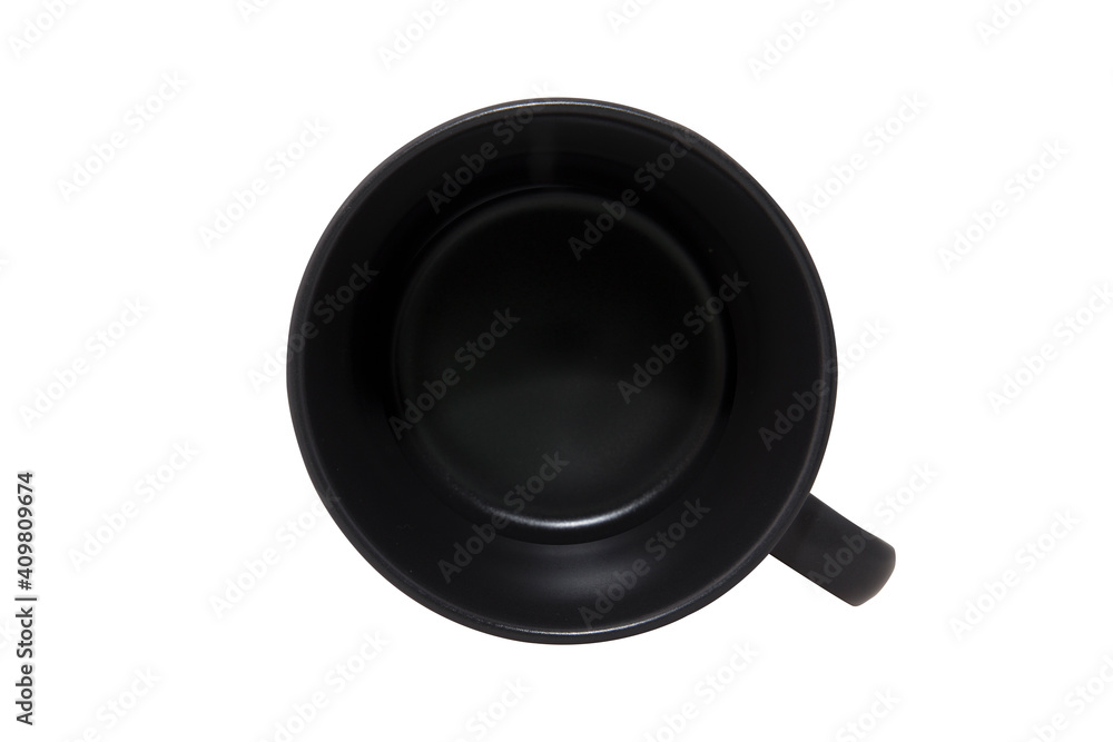 cup of coffee and round Cork mat isolated on white background cup of coffee and round Cork mat isolated on white background