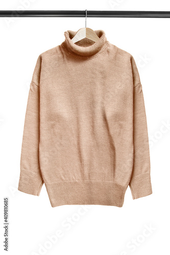 Sweater on hanger isolated © Tarzhanova