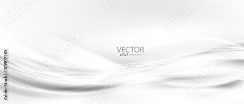 Abstract grey background poster with dynamic. technology network Vector illustration.