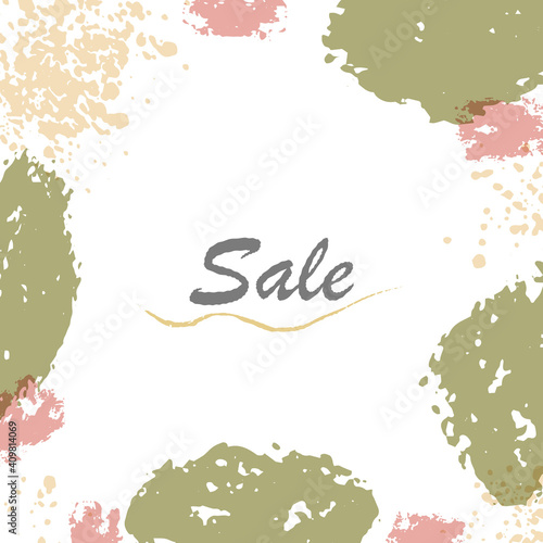 Collage sale pop with thimble pattern Hina-arare color