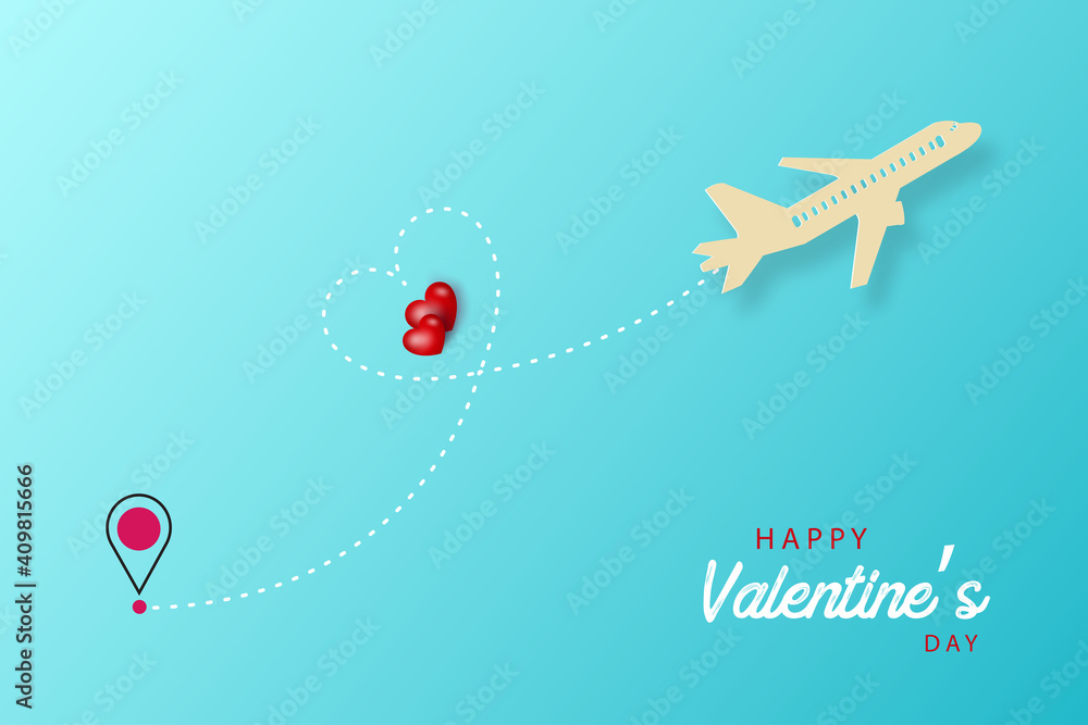 airplane flying in the sky with a heart airplane flying in the sky with a heart