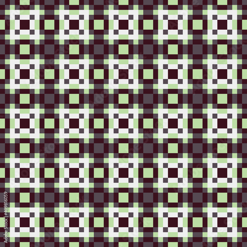 Abstract Cross Pattern generative computational art illustration