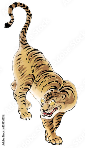 日本画の虎」の写真素材 | 4,347件の無料イラスト画像 | Adobe Stock