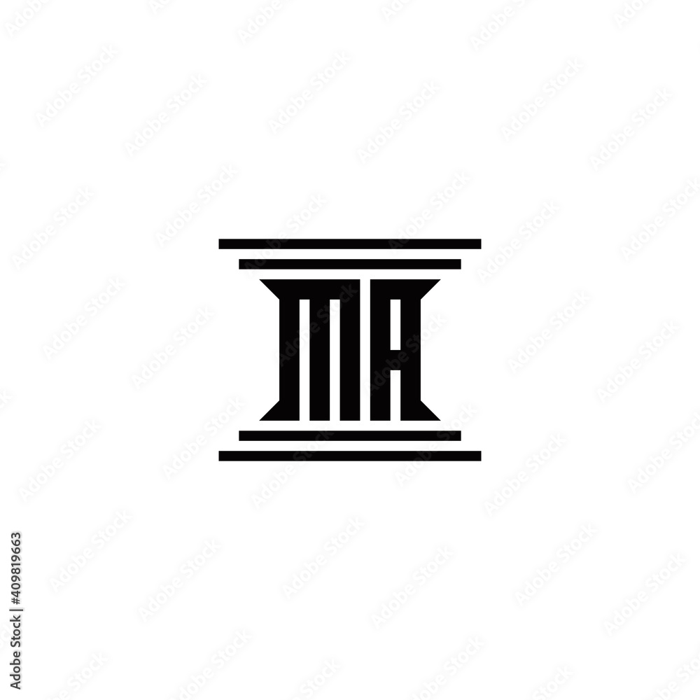 m a ma initial logo design vector template m a ma initial logo design vector template
