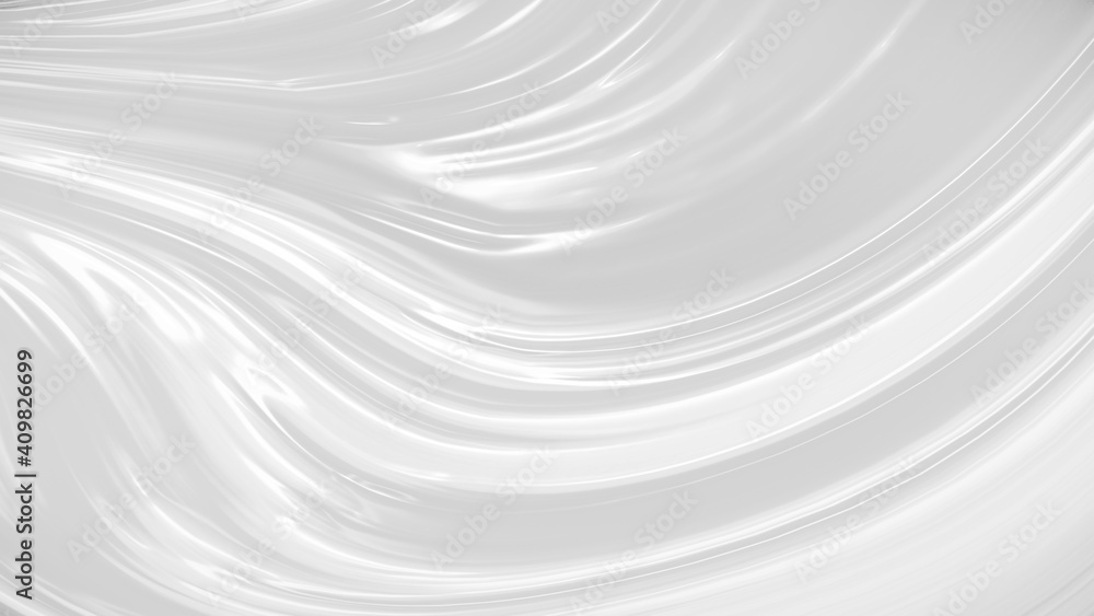 Abstract white gray background with waves luxury. 3d illustration, 3d rendering. Abstract white gray background with waves luxury. 3d illustration, 3d rendering.
