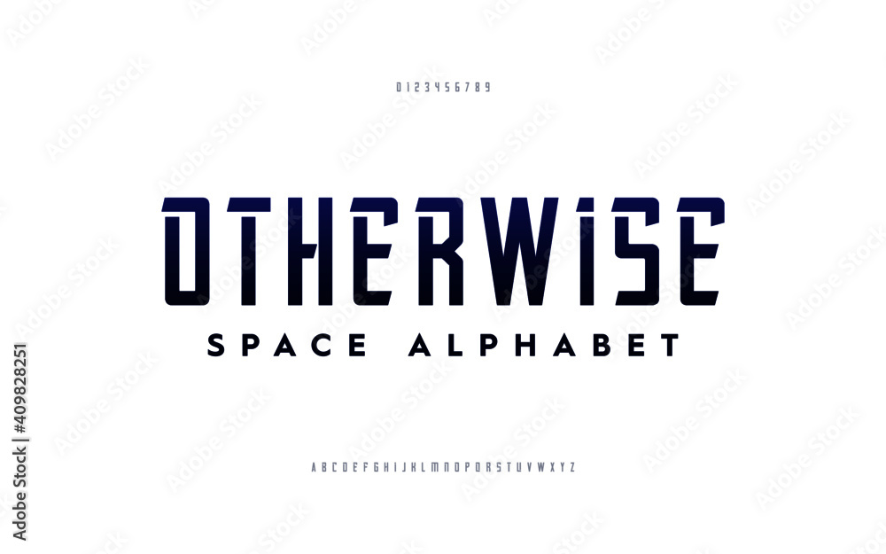 Lettering fashion designs. Modern alphabet fonts. Technology typography futuristic uppercase. vector illustrator