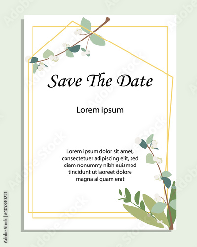 Invitation, greeting card