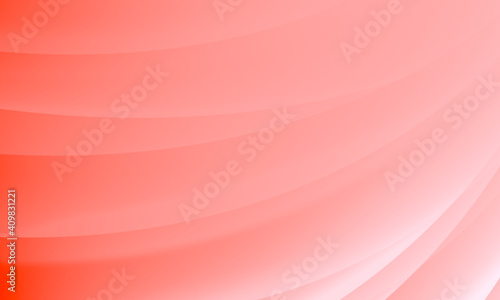 Orange curve wave line abstract background.